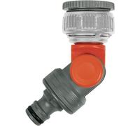 GARDENA Raccord de robinet coudé GARDENA, en vrac pour robinet d'eau de 26,5 mm (G 3/4) avec filetage de 33,3 mm (G 1), pour robinet d'eau de 21 mm (G 1/2) avec filetage de 26,5 mm (G 3/4) Quantité:1