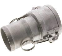 Raccord de sécurité Camlock DN 60 (2 1/2'') en acier inoxydable Pilier de tuyau (63 mm) Type C MIL-C-27487
