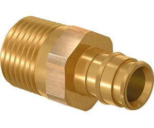 Raccord de transition UPONOR Q&E, PL/DR, 75-R2 1/2"MT, 1 pièce.