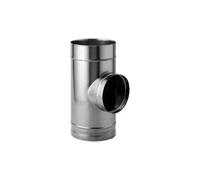 Raccord de trappe de nettoyage rond - simple paroi - Schiedel PRIMA PLUS 160 mm