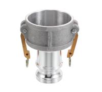 Raccord de Tuyau à Came et Rainure 3 Pouces Femelle Mâle Aluminium | Adaptateur Argenté pour Conduites D’eau, Raccordement aux Pompes, Remplissage de Piscines, Intégration Facile, Résistant