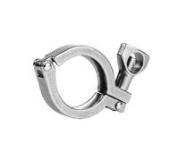 Raccord de tuyau à connexion rapide triple pince trèfle SS304 1.5 "-4" | Équipé d'un joint en silicone, tailles 1,5/2/2,5/3/4 pouces for le brassage maison(2.5Inch K77.5)