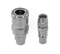 Raccord de tuyau à dégagement rapide pour compresseur 8 mm SP20 PP20 en acier zingué (PP)