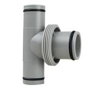 Raccord de tuyau - Adaptateur variable en T pour filtre à sable | Raccord de tuyau en T pour pompe à filtre à sable de piscine, connexion d'eau sécurisée pour l'entretien et le remplacement