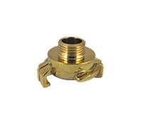 Raccord de tuyau AquaCraft 1 pouce filetage mâle 1001000037 laiton, (diamètre extérieur env. 33 mm)