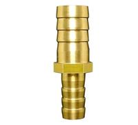 Raccord de tuyau cannelé droit en laiton for eau et gaz, 2,5 3 4 6 7 8 9 10 12 14 16 19 22 25 32 mm(12mm-4mm)
