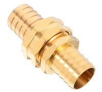 Raccord de Tuyau D'arrosage 3/4 Pouce Laiton Mâle Femelle Fileté | Connexion Rapide Étanche, Usage Maison et Jardin, Adaptateur Polyvalent pour Arrosage, Finition Or
