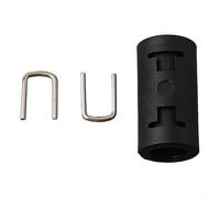Raccord de tuyau de nettoyeur haute pression, adaptateur de tuyau d'extension compatible avec Karcher K2 K3 K5 pour K7, Lavor, Nilfisk, Bosch, plastique d'ingénierie, installation rapide, noir, 1 lot