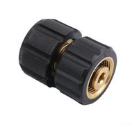 Raccord de tuyau de nettoyeur haute pression M22 femelle vers M22 femelle, coupleur de filetage interne de 14 mm, adaptateur double face pour nettoyeurs haute pression K HD HDS et Kranzle jusqu'à 400