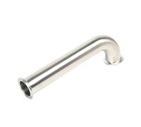 Raccord de tuyau de tube OD 25 32 38 51 mm | Extension longue à trois pinces coudées à 90° en acier inoxydable 304/316L(OD32xK50.5,LENGTH 457MM_SS316)