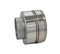 Raccord de tuyau d'échappement Bertrams Dw 22AKP100 100 mm