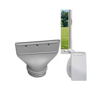 Raccord de tuyau d'évacuation pour climatiseur mobile-Convient aux conduits de ventilation de 13 cm et 15 cm de diamètre