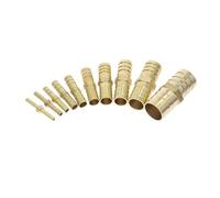 Raccord de tuyau droit en laiton, barbe égale 4mm 6mm 8mm 10mm 12mm 14mm 19mm, adaptateur connecteur coupleur barbelé cuivre et gaz(OD 25mm)