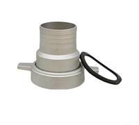 Raccord de tuyau en aluminium pour pompe à eau avec joint pour raccord de 3 pouces à 1 2 2,5 4 pouces pour raccord robuste pour systèmes hydrauliques et pneumatiques industriels couleur argent (3