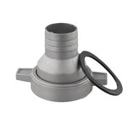 Raccord de tuyau en aluminium pour pompe à eau avec joint pour raccord de 3 pouces à 1 2 2,5 4 pouces pour raccord robuste pour systèmes hydrauliques et pneumatiques industriels couleur argent (3