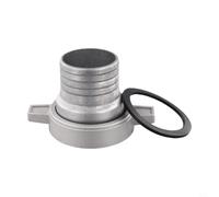 Raccord de tuyau en aluminium pour pompe à eau avec joint pour raccord de 3 pouces à 1 2 2,5 4 pouces pour raccord robuste pour systèmes hydrauliques et pneumatiques industriels couleur argent (3