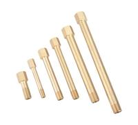 Raccord de tuyau en laiton 1/8 "1/4" 3/8 ", longueur étendue, adaptateur de moulage femelle, connecteur de coupleur 50-100mm(3I8 70mm)