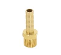 Raccord de tuyau en laiton 4 mm-12 mm, raccord cannelé M10 M12 M14 M16 M20, filetage mâle métrique, adaptateur coupleur cuivre(10mm to M10x1)
