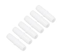 Raccord de Tuyau en Plastique raccord tuyau plastique droit 10 Pi¨¨ces, Raccord Droit et ¨¦gal, ¨¦pisseur de barbel¨¦, Adaptateur d'union de Joint 6-6mm (14-14 mm nan