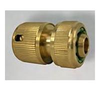Raccord de tuyau Fukana avec arrêt d'eau 33041 2000 /2", pour Gardena, laiton