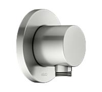 Raccord de tuyau KEUCO IXMO 59547210001 finition inox, rosace ronde