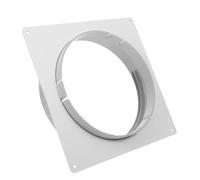 Raccord de Tuyau Plastique Robuste Montage Anti-vibration 15 CM | Adaptateur Plat et Rond pour Tuyau D’évacuation, Compatible Unités Mobiles, pour Camping-atelier