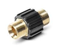 Raccord de tuyau PremiumPlus!+ pour tuyaux haute pression Kärcher et Kränzle HD & HDS avec filetage M22 comme 4.403-002.0 de One ! Fabriqué en Allemagne