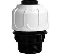 Raccord de tuyau TIP - raccord à compression, 2000 ½" AG, 32 mm, pour piscines/filtres à sable, 30966