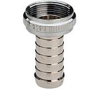raccord de tuyau Viega 106843 2000 /2" x M22 x 2000 , laiton chromé, joint plat