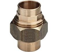 raccord de tuyau Viega 107604 28 mm, bronze, joint conique