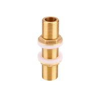 Raccord de tuyauterie en laiton à filetage complet BSP mâle 1/4", 3/8", 1/2", 3/4", connecteur de réservoir, taille BSP1I2 L 80