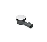 Raccord de vidange Bette BetteCompact+ B568-000AX Anti-slip Sense, blanc, montage latéral 0,5 l/sec.