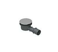 Raccord de vidange Bette BetteCompact+ B568-901 chromé, flux latéral 0,5 l/sec.