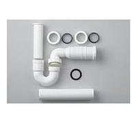 Raccord d'évacuation H8949750000001 flexible, avec siphon pour lavabo / Bidet