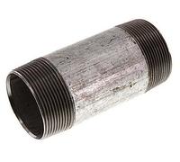 Raccord double en acier zingué R 3'' 50 Bar DIN 2982 - 300mm