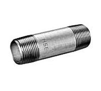 Raccord double en fonte malléable Hermann Schmidt 530/23, référence 43025060, DN 25, 1" x 60, galvanisé