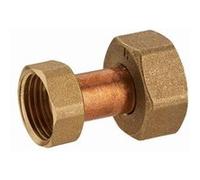 Raccord double femelle réduit à écrous libres laiton F1/2' (15x21) NOYON & THIEBAULT - F3/8 (12x17) - 180-1512L1 G