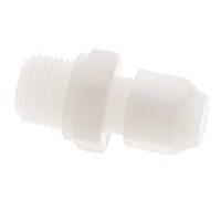 Raccord droit 6x8mm & G3/8'' PVDF avec filetage mâle 10bar/145psi