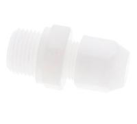 Raccord droit 9x12mm & G1/2'' PVDF avec filetage mâle 10bar/145psi