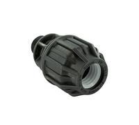 Raccord droit à compression plastique M 26 x 34 pour tube en polyéthylène