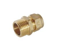 Raccord droit mâle PER à compression 12mm x 15/21 - 1/2" Fixoconnect