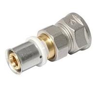 Raccord droit à écrou tournant et joint plat MF 32x3 - 1'' - COMISA - 87.36.320