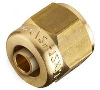Raccord droit avec écrou libre à compression laiton F 12 x 17 pour tube en per G