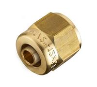 Raccord droit avec écrou libre à compression laiton F 20 x 27 pour tube en per