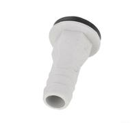 Raccord droit de vidange de condensat AC 6,35 mm pour tuyau de vidange standard et systèmes de vidange CVC (1 pièce)