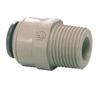 Raccord droit filetage mâle 3/8'' x pushFit 1/4'' = 6mm 5471 G