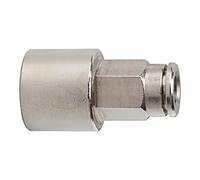 Raccord droit « Metallica » - G 1/2 i., pour tuyau extérieur Ø 16 mm, pression de travail max. 16 bar, laiton nickelé