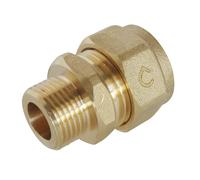 SOMATHERM Raccord a compression PER droit Male O 16