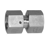 Raccord droit réglable - Cône d'étanchéité - Écrou M18 x 1,5 i- Diamètre extérieur du tube : 12 mm - PN max. 315 bar - Acier inoxydable 1.4571