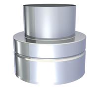 Raccord DW vers EW - double paroi - Tecnovis TEC-DW-CLASSIC 150mm